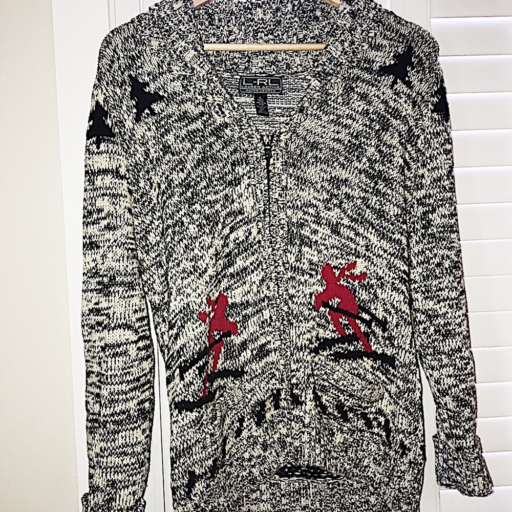 Ralph Lauren Active Zip-Up Sweater